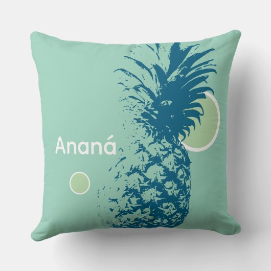 Cojín diseño piña colores クッション (裏面)
