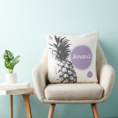Cojín diseño piña colores クッション (椅子)