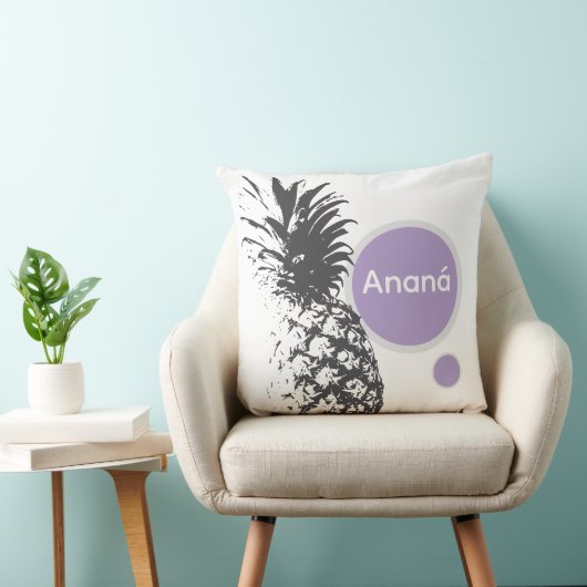 Cojín diseño piña colores クッション (椅子)
