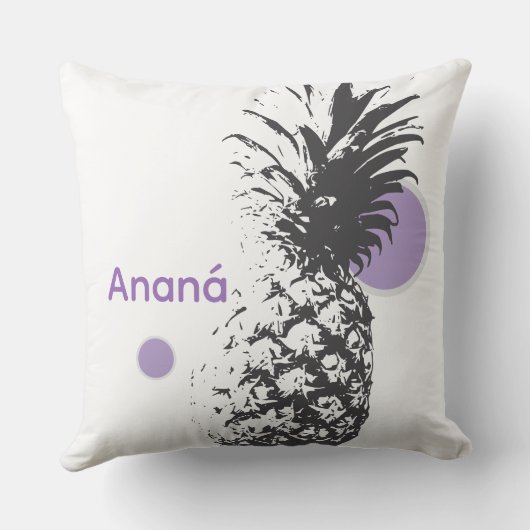 Cojín diseño piña colores クッション (裏面)