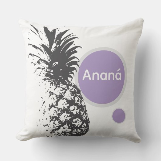 Cojín diseño piña colores クッション (正面)