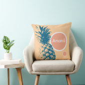 Cojín diseño piña colores クッション (椅子)