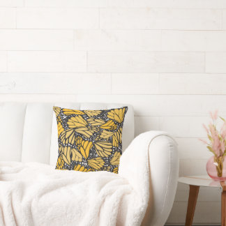 Cojín estampado mariposa monarca  クッション