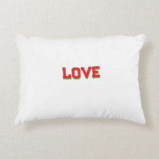 Cojín Estilo Moderno Vivamos El Amor Hogar" アクセントクッション