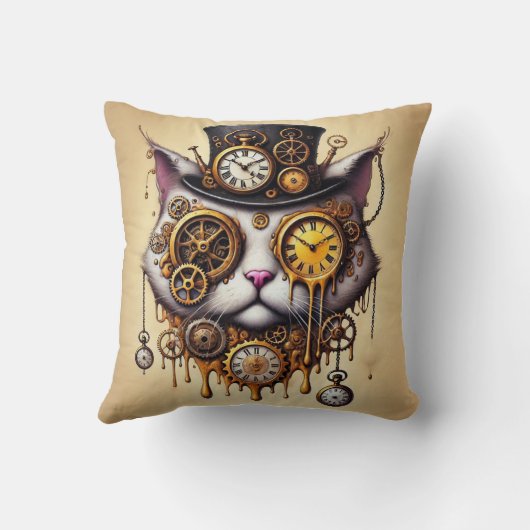 Cojín  Gatita Steampunk クッション (裏面)