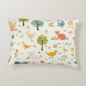 Cojín infantil de animales de granja アクセントクッション (裏面)