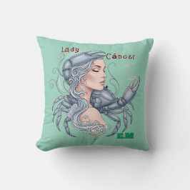 Cojín Lady Cáncer – Magia zodiacal para tu hogar クッション