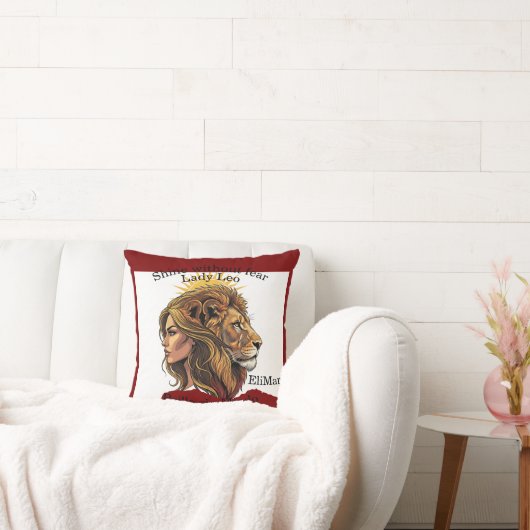 Cojín Lady Leo – Shine Without Fear クッション (ソファ)