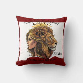 Cojín Lady Leo – Shine Without Fear クッション