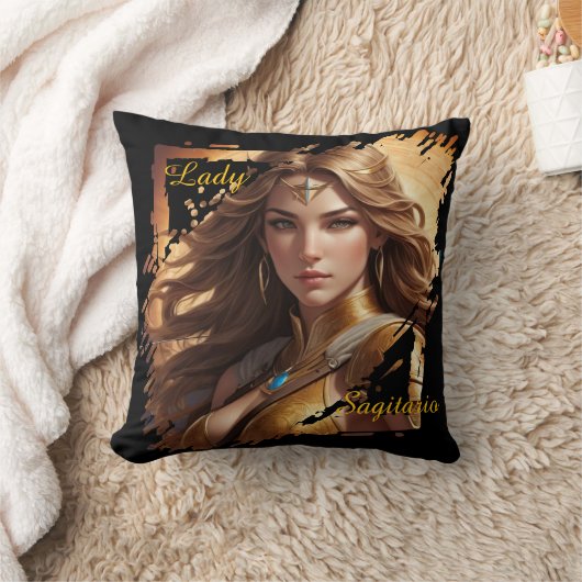Cojín Lady Sagitario クッション (ブランケット)