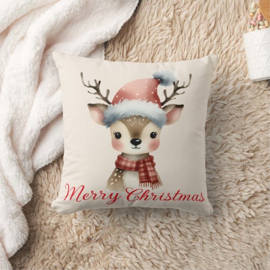 Cojín Navideño Reno クッション (ブランケット)