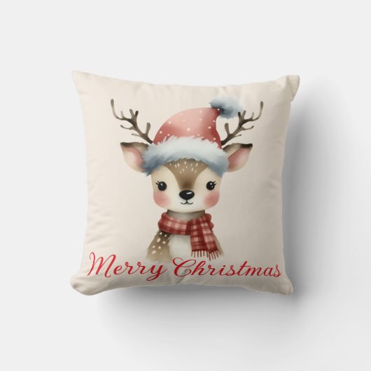Cojín Navideño Reno クッション (正面)