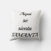 cojin personalizada con bonita flor romantica クッション (裏面)