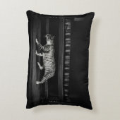 Cojín personalizado con fotografía de gato アクセントクッション (裏面(縦))
