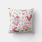 Cojín PINK LOVE クッション (正面)