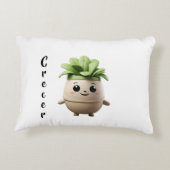 Cojín Pipo Crecer – Diseño Inspirador アクセントクッション (裏面)