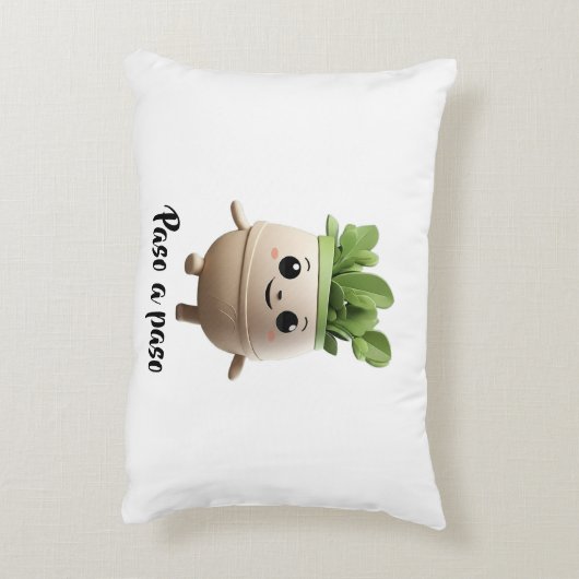 Cojín Pipo Paso a Paso – Estilo Consciente アクセントクッション (裏面(縦))