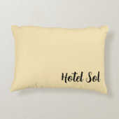 Cojín Playero Personalizable Copacabana Hotel Sol アクセントクッション (裏面)