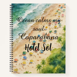 Cojín Playero Personalizable Copacabana Hotel Sol ノートブック
