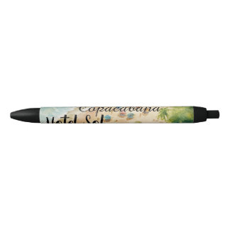Cojín Playero Personalizable Copacabana Hotel Sol 黒ボールペン
