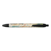 Cojín Playero Personalizable Copacabana Hotel Sol 黒ボールペン (裏面)