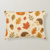 Cojín rectangular con estampado de otoño アクセントクッション (正面)