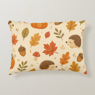 Cojín rectangular con estampado de otoño アクセントクッション