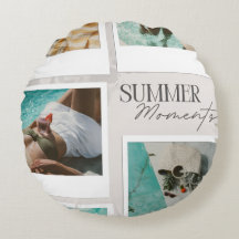 Cojín Redondo Decorativo Personalizado | Suave