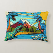 Cojín redondo dinosaurios アクセントクッション (裏面)