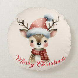 Cojín Redondo Reno  Navideño  ラウンドクッション