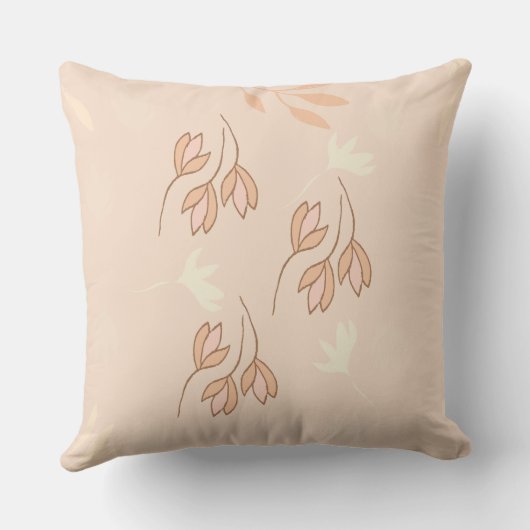 Cojin romantico con flores クッション (裏面)