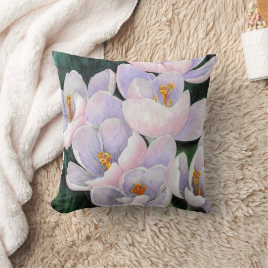 Cojín Throw Pillow Floral Dream クッション (ブランケット)