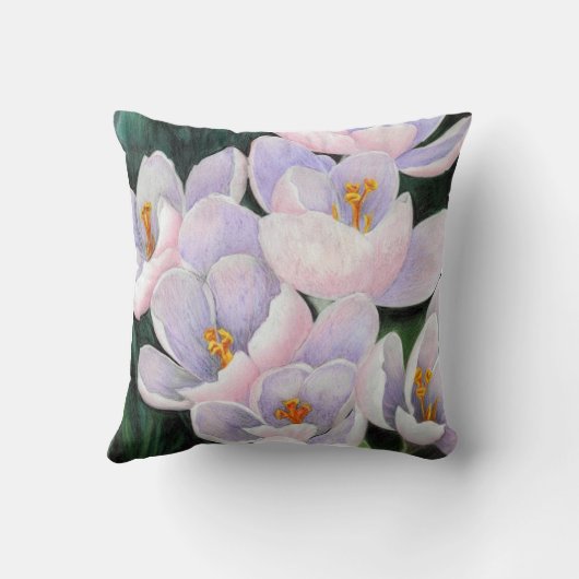 Cojín Throw Pillow Floral Dream クッション (裏面)