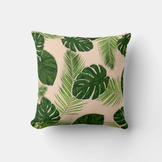 Cojín tropical de decoración. クッション (正面)