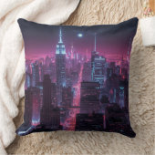 Cojines de decoración noche en la ciudad クッション (ブランケット)