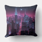 Cojines de decoración noche en la ciudad クッション (裏面)