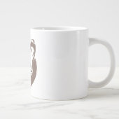 COLのロゴV3のマグ ジャンボコーヒーマグカップ (右)