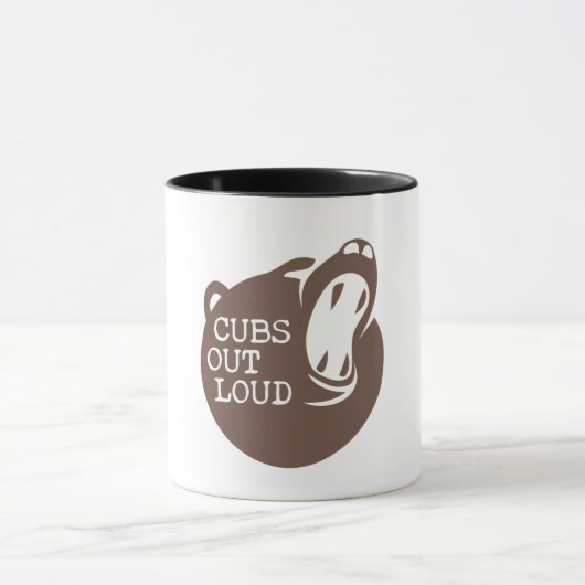 COLのロゴV3の余分マグ マグカップ (中央)