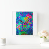 COLクロック スクエア壁時計 (ホーム)