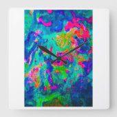 COLクロック スクエア壁時計 (正面)