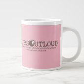 COLドラッグレースマグV1 ジャンボコーヒーマグカップ (右)