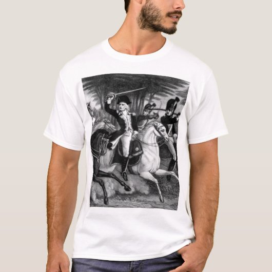 Col. (ウィリアムAugustine) Washington_Warのイメージ Tシャツ (正面)