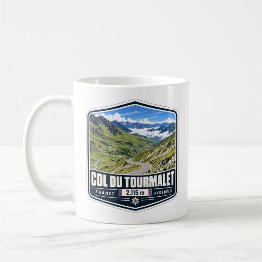 Col du Tourmalet コーヒーマグカップ (左)