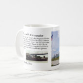 Col. James M. Schoonmaker info mug コーヒーマグカップ (正面左)