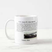 Col. James M. Schoonmaker info mug コーヒーマグカップ (左)