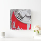 ～Cola Bee～ WALLCLOCK スクエア壁時計 (ホーム)