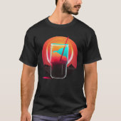 Cola Synthwave 80s Retrowave Aesthetic 1 Tシャツ (正面)