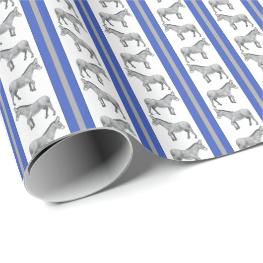 Colby College Mules  Wrapping Paper ラッピングペーパー (ロールコーナー)