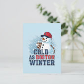 Cold as Boston Winter ポストカード (スタンド正面)