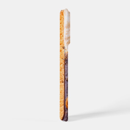 Cold Brew with Foam Inspired PopTart Coffee Vibes iPhoneケース (右側面)